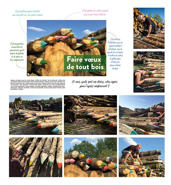 Faire vœux de tout bois